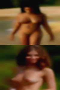 A feminine girlie nude girls girl.